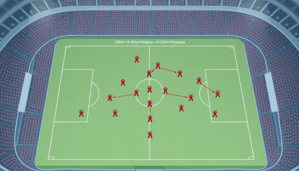 Главные тактические находки тренерского штаба ЦСКА в нынешнем сезоне: разбор схем и ролей игроков - иллюстрация