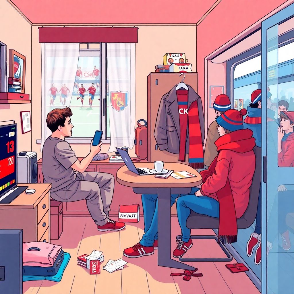 Футбольный день с фанатом ЦСКА от утренних ритуалов до эмоций после матча