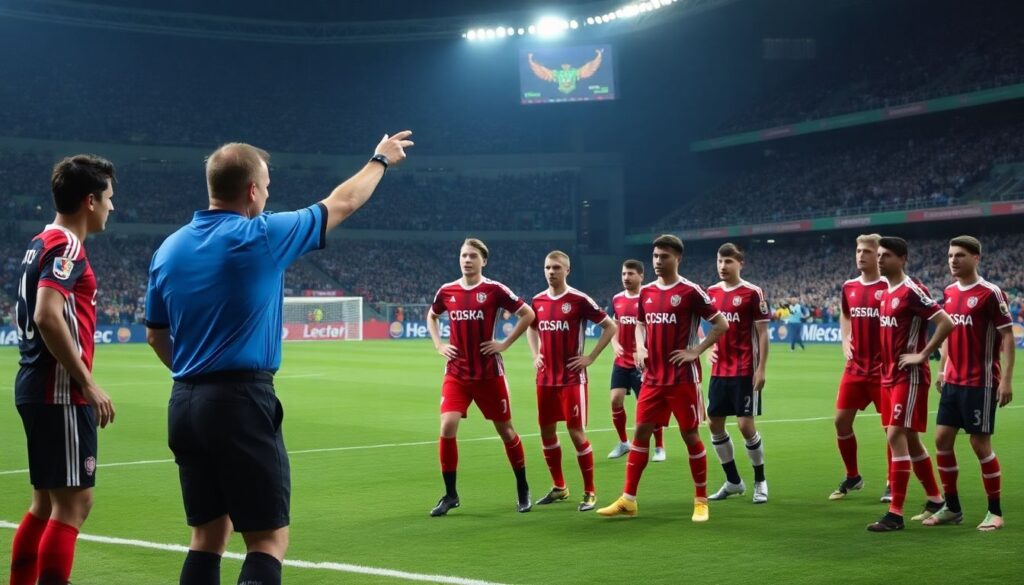 Самые спорные судейские решения в матчах ЦСКА: разбор эпизодов с точки зрения правил - иллюстрация