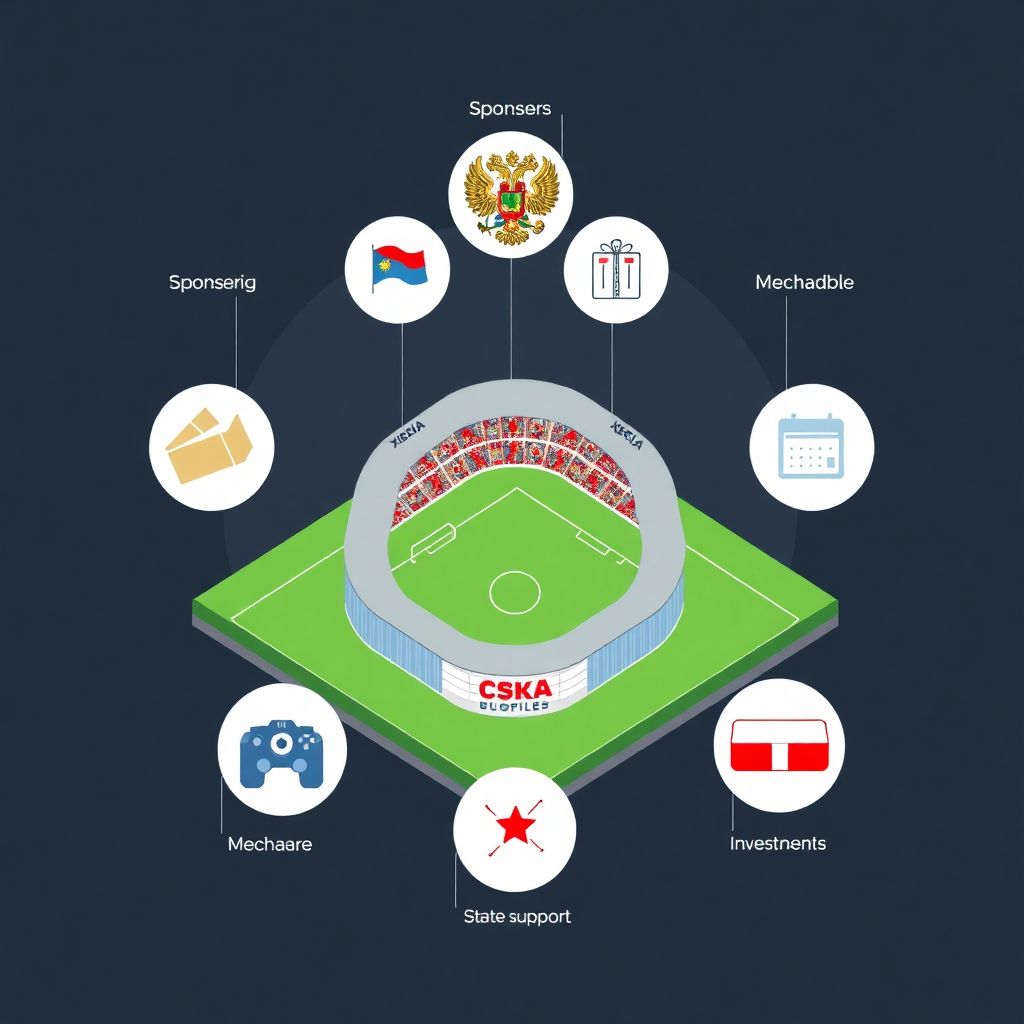 Экономика клуба ЦСКА: откуда берёт деньги и как распределяет бюджет